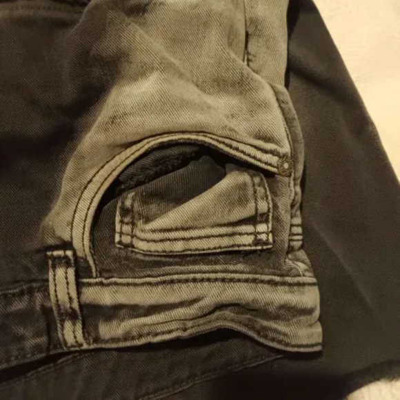 Ripped Jean Shorts - Picture 4 of 8